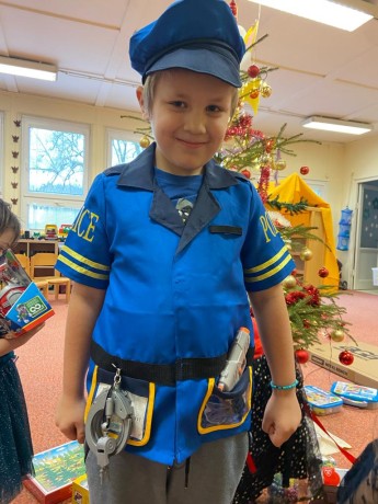 Šimon chce být policistou